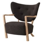 Wulff ATD2 lounge chair, Hallingdal 376 - oak