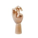 Figurines, Wooden hand, S, Natural