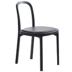 Siro+ chair, black - black leather Siro+ chair, black - black leather