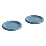 Plates, Barro plate, set of 2, 18 cm, dark blue, Blue