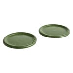 Plates, Barro plate, set of 2, 24 cm, green, Green