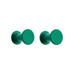 HAY Set di ganci Bolt Hook, 2 pz, verde