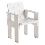 Patio chairs, Crate dining chair, white, White
