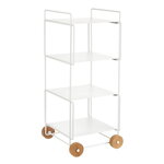 Hanko trolley, white