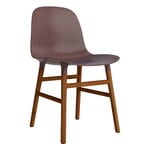 Normann Copenhagen Form chair, brown - walnut