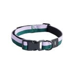 Pet accessories, HAY Dogs collar, flat, S-M, lavender - green, Green