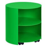 Hem Hide side table, pure green