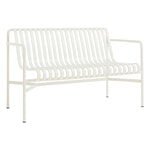 HAY Palissade dining bench, cream white