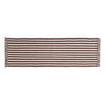 Tapis en laine, Tapis en laine Stripes and Stripes, 200 x 60 cm, crème, Blanc