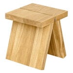 Side & end tables, Supersolid Object 1, oiled oak, Natural