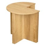 Side & end tables, Supersolid Object 2, oiled oak, Natural