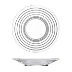 Plates, Aino Aalto flat plate 175 mm, clear, Transparent