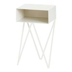 Nightstands, Robot Mini side table, white, White