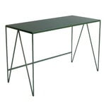 Desks, Study desk, linoleum, deep green, Green