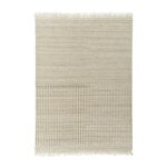 Wollteppiche, Niwa Wollteppich 170 x 240 cm, Weiß – Grau, Mehrfarbig