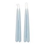 applicata Bougie Blossom, lot de 4, bleu ciel