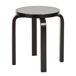 Aalto stool E60, lacquered black Aalto stool E60, lacquered black