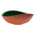 Vaidava Ceramics Earth bowl 2 L, curved, moss green