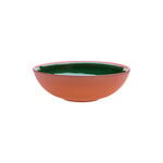 Bowls, Earth bowl 0,6 L, moss green, Orange