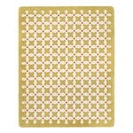 cc-tapis Criss cross matto, 242 x 302 cm, mustard