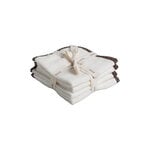 Baina Baby-Waschlappen-Set, Elfenbein