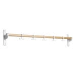 Essem Design Nostalgi hook strip, 100 cm, birch - white