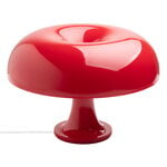 Artemide Nessino table lamp, red