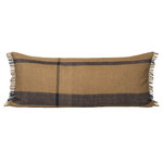 Decorative cushions, Dry cushion, 40 x 90 cm, sugar kelp - black, Brown