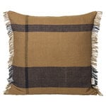 ferm LIVING Dry cushion, 50 x 50 cm, sugar kelp - black