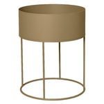 Plant stands, Plant Box, round, olive, Green