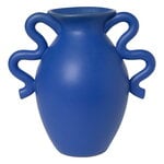 Vases, Verso table vase, bright blue, Blue
