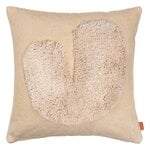 Lay cushion, 50 x 50 cm, sand - off-white