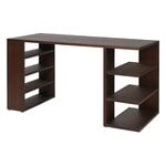 ferm LIVING Edre desk, dark stained pine