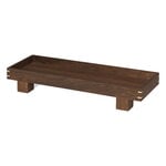 ferm LIVING Vassoio Bon in legno, XS, rovere affumicato