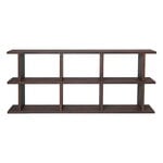 ferm LIVING Kona bookcase 3x2, dark stained oak