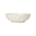 ferm LIVING Plait skål, 30 cm, off-white