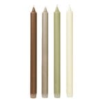 ferm LIVING Bougie Pure, lot de 4, mélange botanique