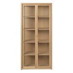 ferm LIVING Reed vitrine, natural oak