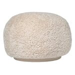 ferm LIVING Rico sittpuff, Sheepskin Moonlight