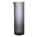 ferm LIVING Ripple water jug, smoked grey