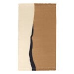 Ferm Living Soil Kelim rug, 140 x 200 cm, dark sand - off-white