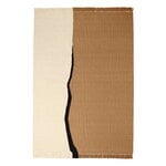 ferm LIVING Soil Kelim rug, 170 x 240 cm, dark sand - off-white