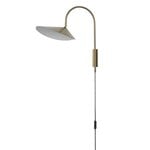 Arum swivel wall lamp, bronze