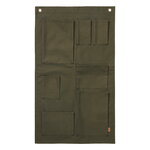 Garden tools, Bark garden wall storage,  olive, Green