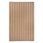 ferm LIVING Calm Kelim-matta, 200 x 300 cm, mörk sand - naturvit