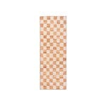 ferm LIVING Check Wool Jute matta, 70 x 180 cm, naturvit - natur