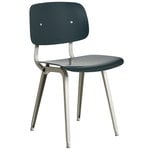 Dining chairs, Revolt chair, beige - granite grey, Grey