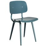 Dining chairs, Revolt chair, ocean steel, Turquoise