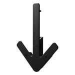 Wall coat racks, Arrow hanger, black, Black