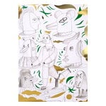 Julisteet, Animaloteque juliste, 47,5 x 67,5 cm, Valkoinen